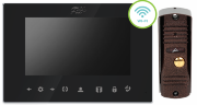 Комплект видеодомофона FOX FX-HVD7U-KIT (ТУЯ 7B) WI-FI Комплект видеодомофона FOX FX-HVD7U-KIT (ТУЯ 7B) WI-FI