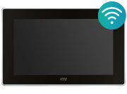 CTV-M5701 Black Монитор видеодомофона с Wi-Fi CTV-M5701 Black Монитор видеодомофона с Wi-Fi