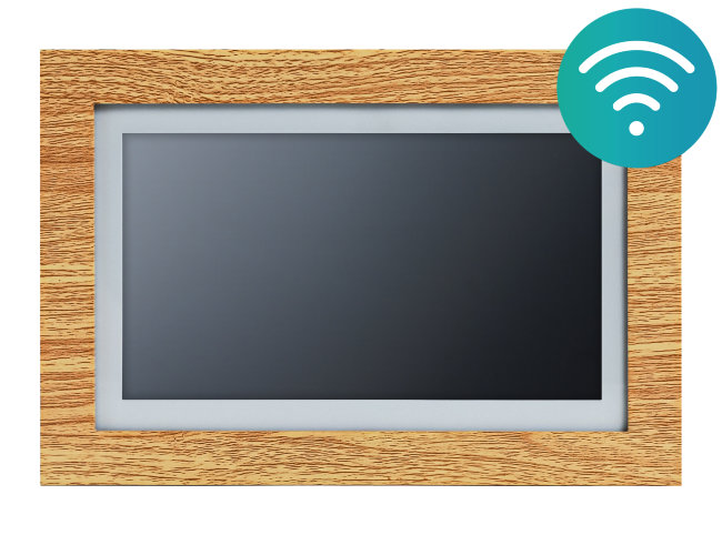 CTV-M5708 Image Золотистый дуб Монитор видеодомофона с Wi-Fi CTV-M5708 Image Золотистый дуб Монитор видеодомофона с Wi-Fi