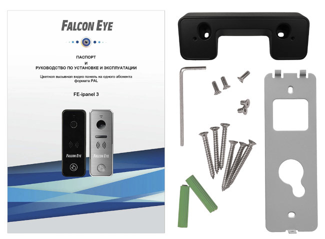 Вызывная панель Falcon Eye FE-ipanel 3 (Black) Вызывная панель Falcon Eye FE-ipanel 3 (Black)