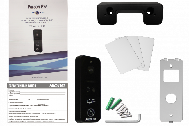 Вызывная панель Falcon Eye FE-ipanel 3 HD ID (Black) Вызывная панель Falcon Eye FE-ipanel 3 HD ID (Black)