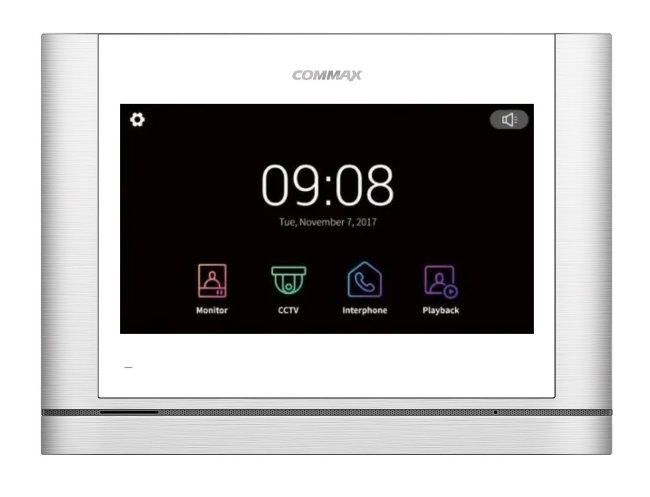 Видеодомофон COMMAX CDV-704MA Белый