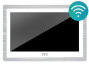 CTV-M5102 White Монитор видеодомофона с Wi-Fi CTV-M5102 White Монитор видеодомофона с Wi-Fi