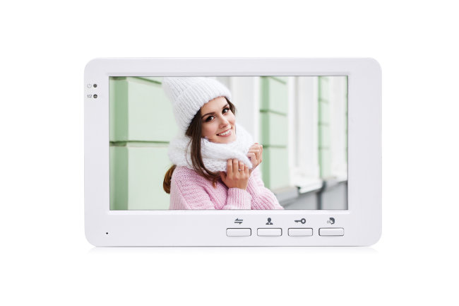 Монитор видеодомофона AltCam VDP73 White Монитор видеодомофона AltCam VDP73 White