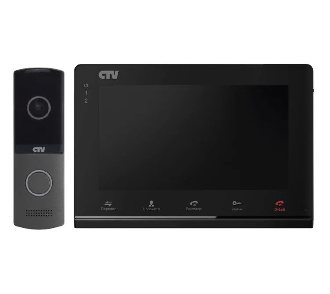 CTV-DP2700IP NG Black Комплект видеодомофона