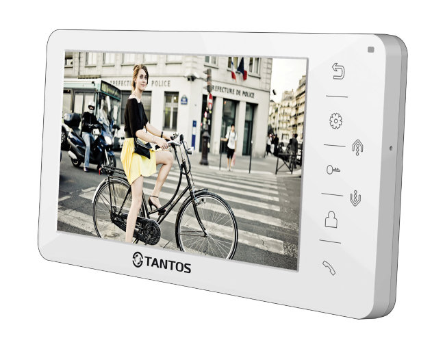 Видеодомофон Tantos AMELIE-4 White Видеодомофон Tantos AMELIE-4 White