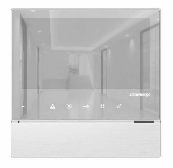 Видеодомофон COMMAX CDV-70HM2(AM) MIRROR Белый перламутр Видеодомофон COMMAX CDV-70HM2(AM) MIRROR Белый перламутр