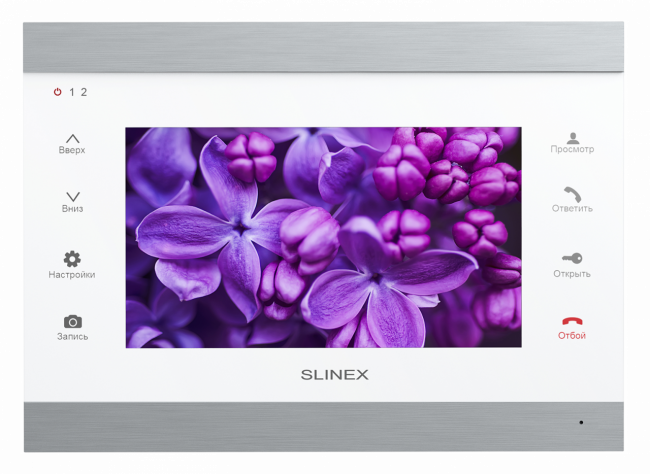 Видеодомофон Slinex SL-07IP Серебро + белый Видеодомофон Slinex SL-07IP Серебро + белый