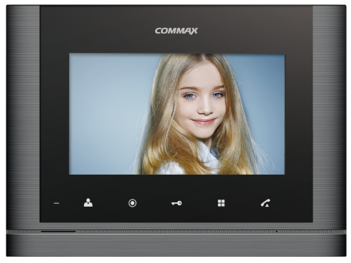 Видеодомофон COMMAX CDV-70M (Metalo) Темное серебро Видеодомофон COMMAX CDV-70M (Metalo) Темное серебро