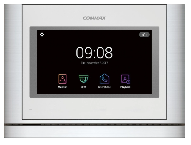 Видеодомофон COMMAX CDV-70MF Белый Видеодомофон COMMAX CDV-70MF Белый