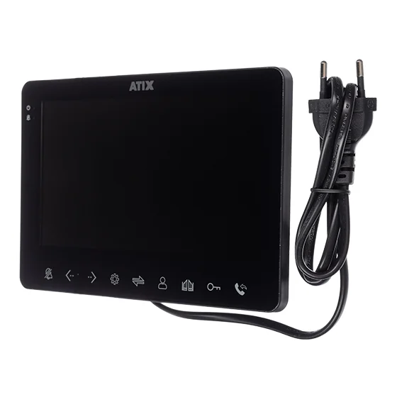 Видеодомофон ATIX AT-I-M710C/T Black Видеодомофон ATIX AT-I-M710C/T Black