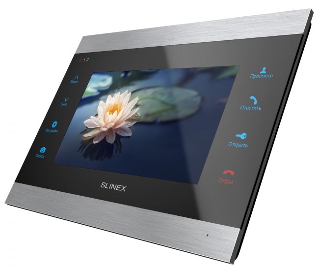 Видеодомофон Slinex SL-07IP Серебро + черный Видеодомофон Slinex SL-07IP Серебро + черный