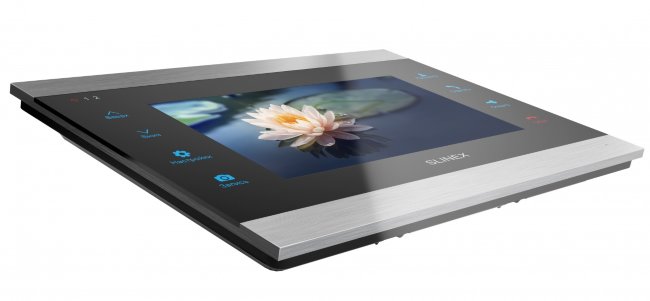 Видеодомофон Slinex SL-07IP Серебро + черный Видеодомофон Slinex SL-07IP Серебро + черный