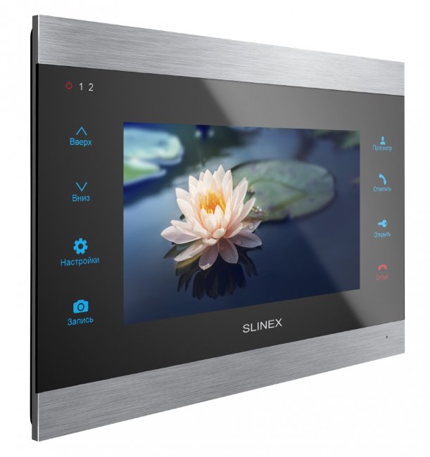 Видеодомофон Slinex SL-07IP Серебро + черный Видеодомофон Slinex SL-07IP Серебро + черный