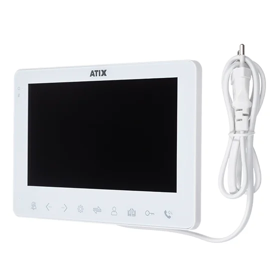 Видеодомофон ATIX AT-I-M711F/T White Видеодомофон ATIX AT-I-M711F/T White
