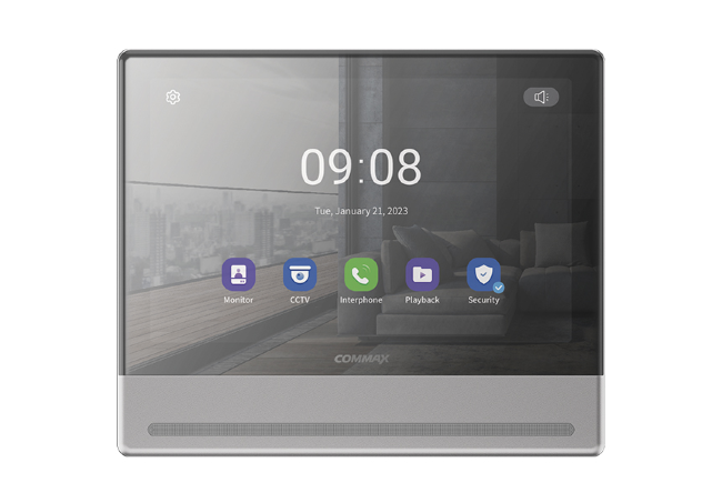 Видеодомофон COMMAX CDV-1004QT (серебро) Видеодомофон COMMAX CDV-1004QT (серебро)