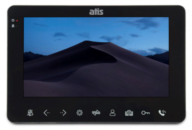 Комплект видеодомофона ATIS AD-780 Kit box Black Комплект видеодомофона ATIS AD-780 Kit box Black