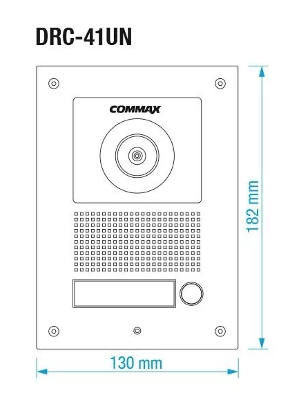 Вызывная панель COMMAX DRC-41UN Серый