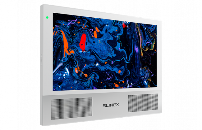 Видеодомофон Slinex Sonik 10 Белый + Серебро или Золотой Песок Видеодомофон Slinex Sonik 10 Белый + Серебро или Золотой Песок
