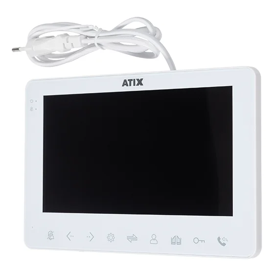 Комплект видеодомофона ATIX AT-I-K711C/T White Комплект видеодомофона ATIX AT-I-K711C/T White