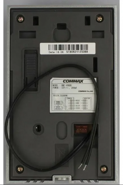 Вызывная панель COMMAX DRC-40KHD Серый Вызывная панель COMMAX DRC-40KHD Серый