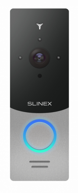Вызывная панель Slinex ML-20IP Серебро + черный